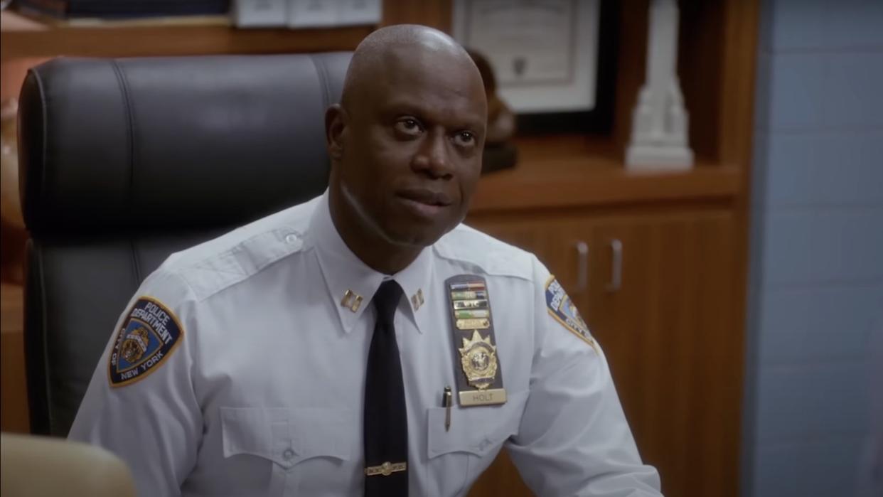  Andre Braugher as Captain Holt in Brooklyn Nine-Nine. 