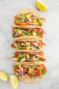 <p>These chicken tacos are loaded with all the best spices. </p><p>Get the <a href="https://www.delish.com/uk/cooking/recipes/a28996478/easy-chicken-tacos-recipe/" rel="nofollow noopener" target="_blank" data-ylk="slk:Chicken Tacos;elm:context_link;itc:0;sec:content-canvas" class="link ">Chicken Tacos</a> recipe.</p>