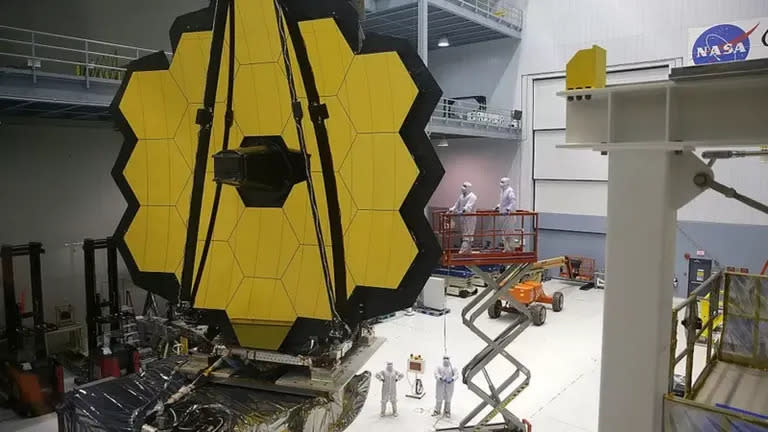 El telescopio James Webb fue enviado al espacio en diciembre de 2021.