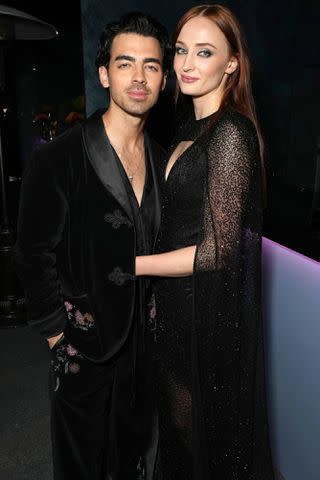 <p>Kevin Mazur/VF23/WireImage</p> Joe Jonas and Sophie Turner, 2023 Vanity Fair Oscar Party