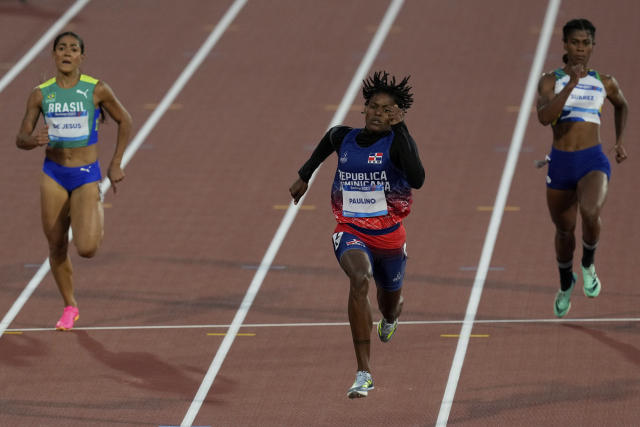 Paulino, one of the few track and field stars at Pan American Games, wins 2  gold medals