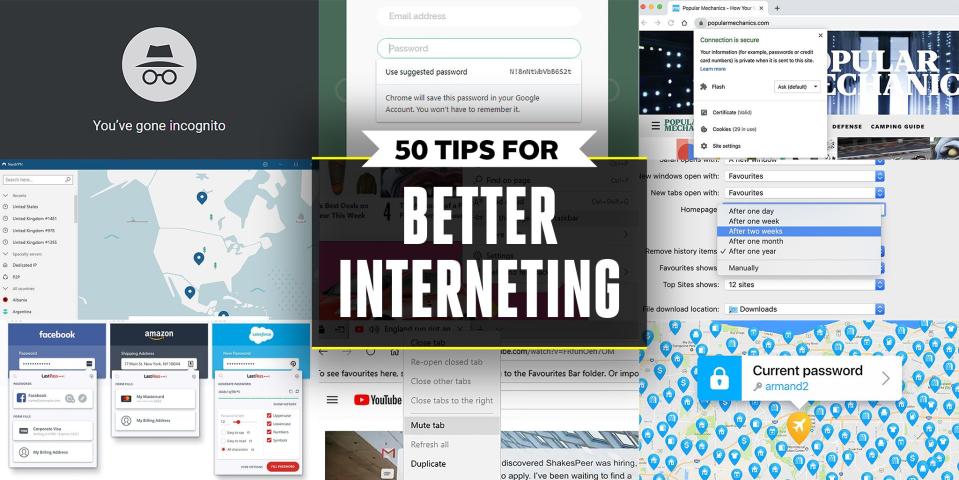 50 Tips for Better Interneting