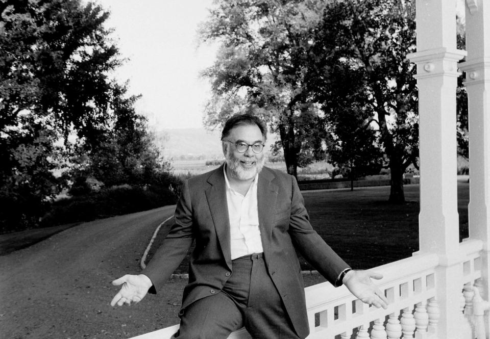 Coppola at his Napa Valley home in 1997