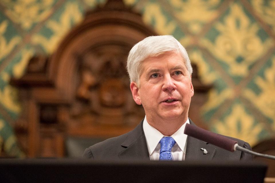 Former Michigan Gov. Rick Snyder