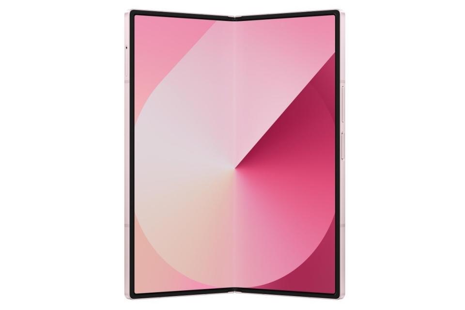 The Samsung Galaxy Z Fold 6 looks cool in pink (Evan Blass)