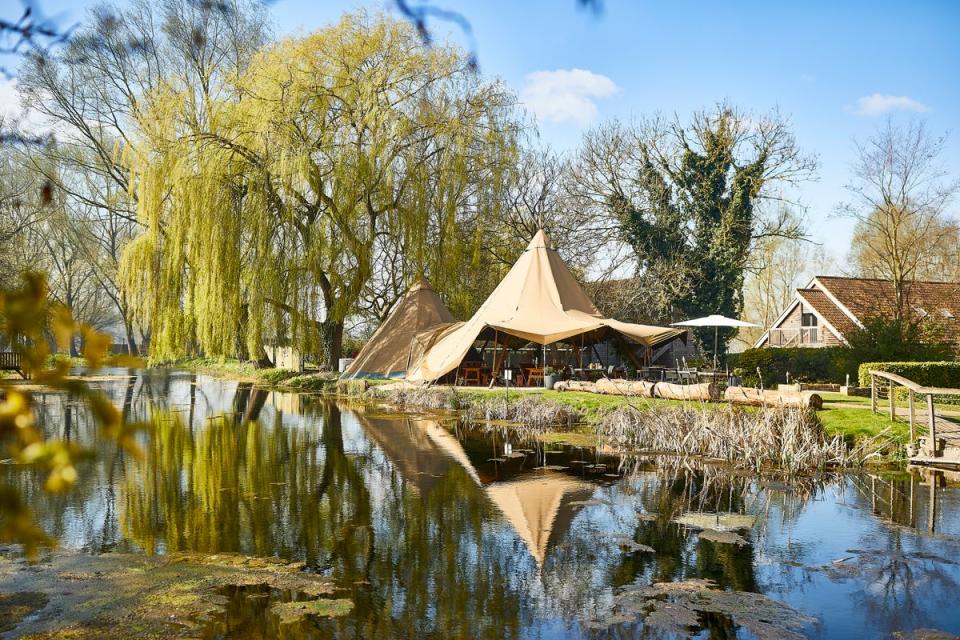 Sample some of the fantastic food at the Tuddenham’s restaurant (Tuddenham Mill)