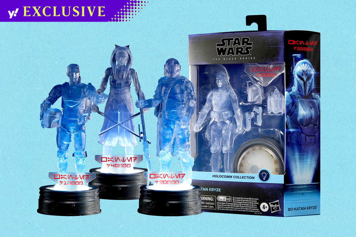 Hasbro beams in holocomm-themed 'Star Wars' Black Series action figures —  get the exclusive first look