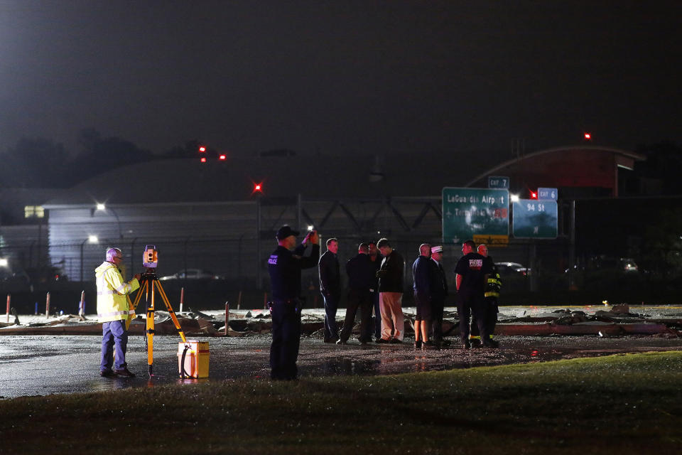 Mike Pence is safe after plane skids off LaGuardia runway