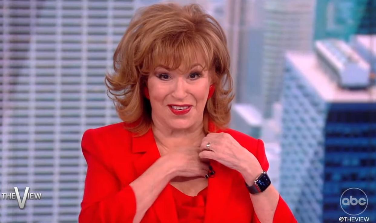 Joy Behar Suffers Wardrobe Malfunction on The View: ‘My Special Gift To All the Old Guys on Valentine’s Day’