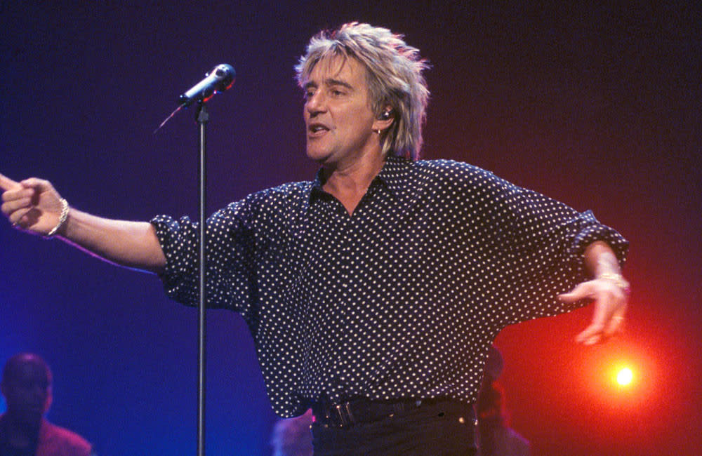 Sir Rod Stewart bought Sir Elton John a fridge for Xmas credit:Bang Showbiz