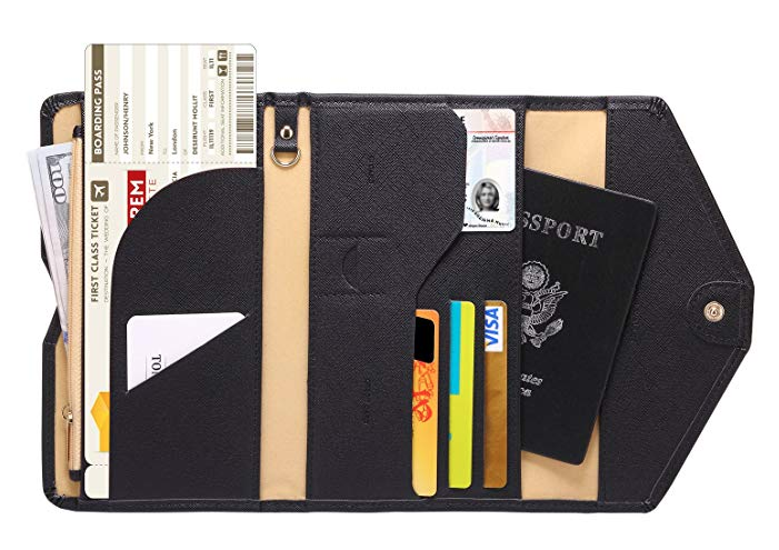 Zoppen RFID-Blocking Travel Passport Wallet. (Photo: Amazon)