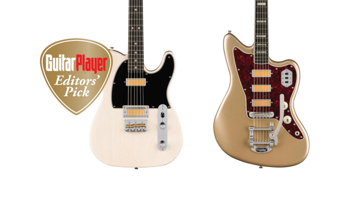  Fender Gold Foil Jazzmaster and Telecaster 