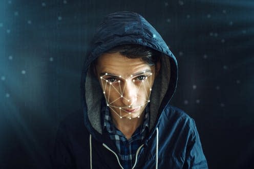 <span class="caption">Technology can only do so much – it still needs human input.</span> <span class="attribution"><a class="link " href="https://www.shutterstock.com/image-photo/personal-identification-method-face-recognition-via-781568956?src=JA6cZdhdcWaX_ex3151KBg-1-75" rel="nofollow noopener" target="_blank" data-ylk="slk:Arten Oleshko/Shutterstock;elm:context_link;itc:0;sec:content-canvas">Arten Oleshko/Shutterstock</a></span>