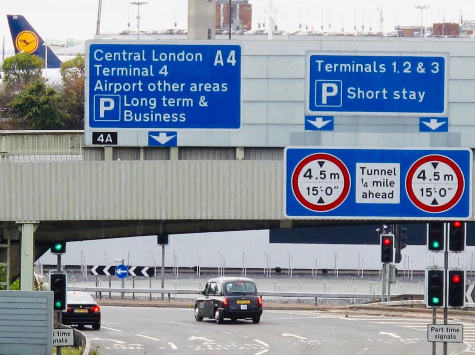 On approach: Heathrow airport central area (Simon Calder)