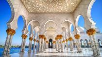 A visit to Abu Dhabi isn't complete without taking in Sheikh Zayed Mosque, the largest mosque in the UAE.