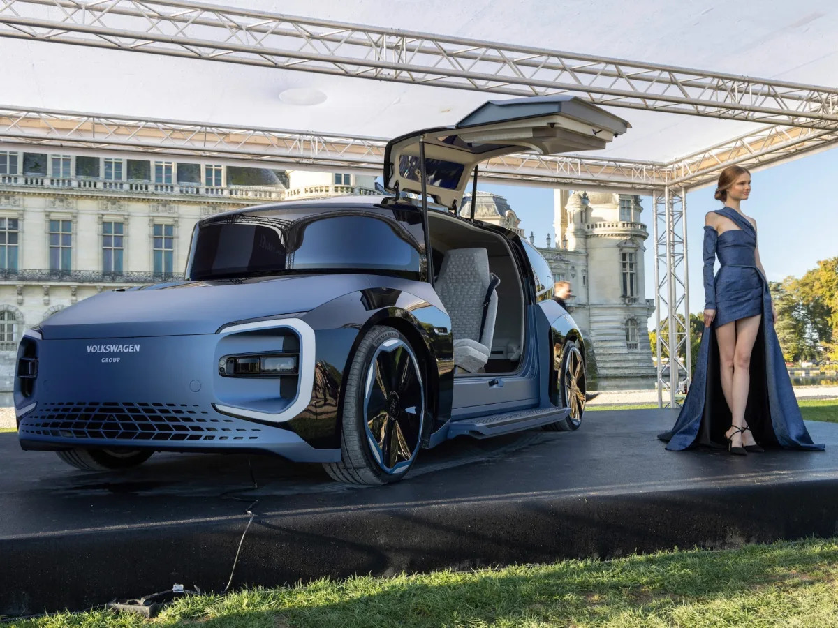 VW unveiled a fully autonomous EV concept that lets passengers sleep horizontall..