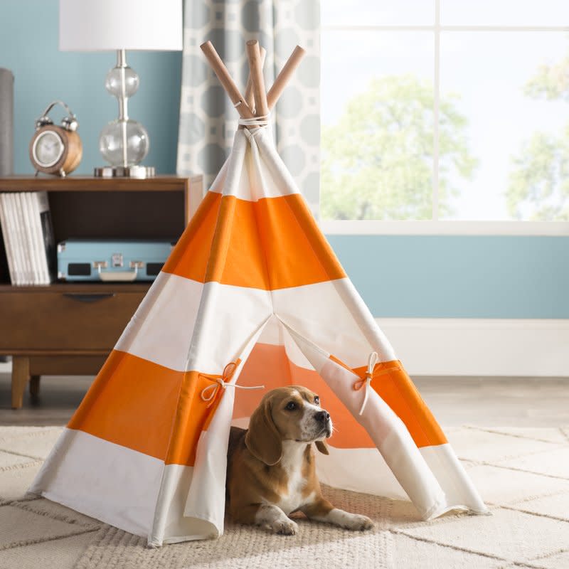 4) Teepee Dog Bed