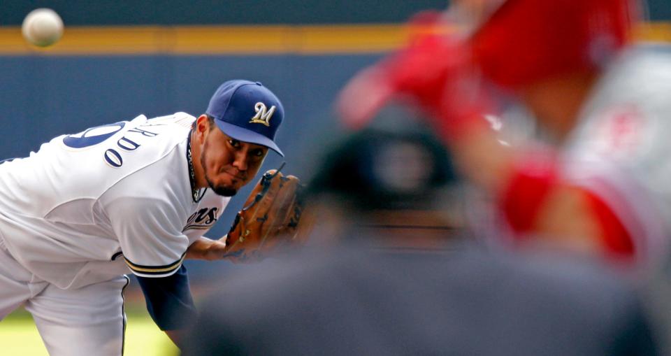 Yovani Gallardo was close to a no-hitter in 2011.