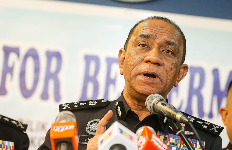 NCID director Datuk Mohd Khalil Kader Mohd, told a press conference that staff with suspicious behaviour will be ‘monitored’ and hauled in for urine screening. — Picture by Sayuti Zainudin