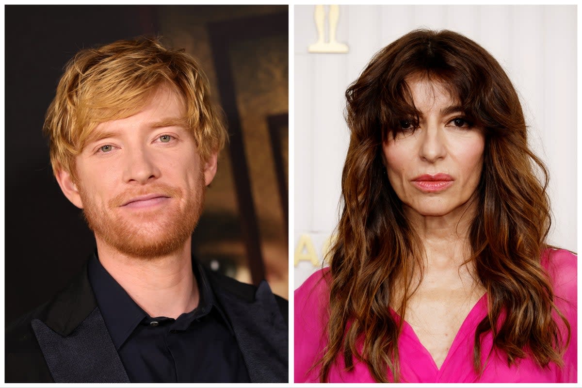 Domhnall Gleeson and Sabrina Impacciatore (Getty)