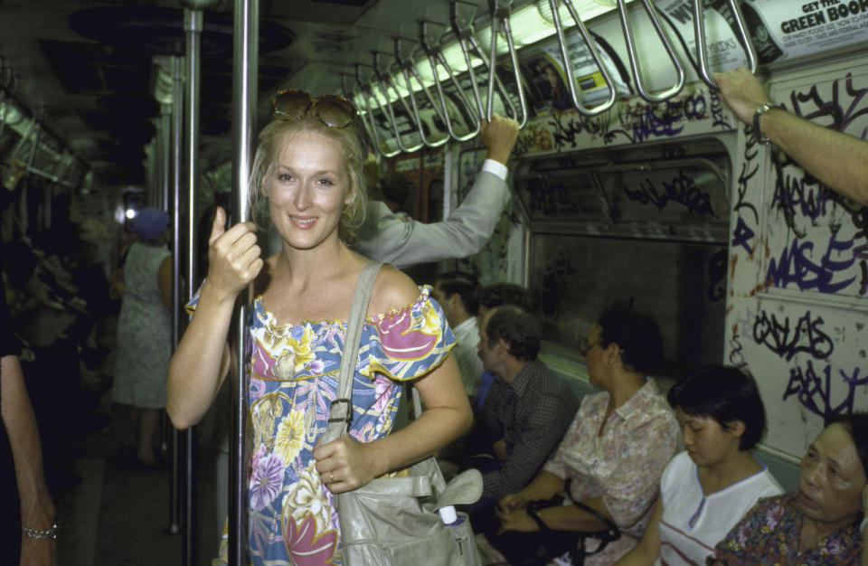 In 1981 Meryl Streep had only been nominated for one Academy Award. Now, with 19 nominations, riding a graffiti-covered subway with Streep seems like something that would never happen.