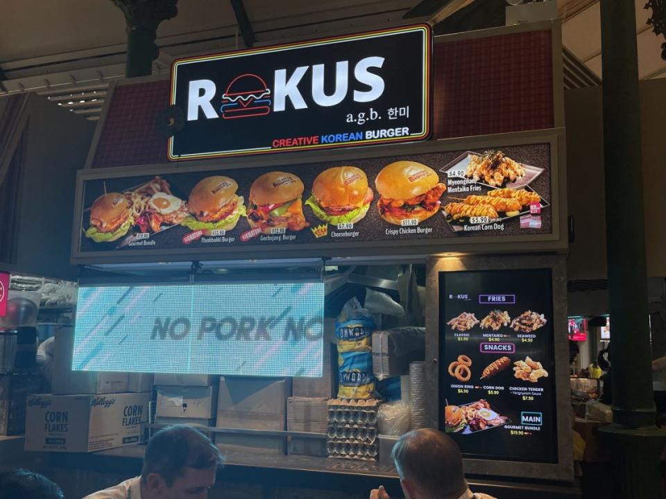 Raffles Place LF — ROKUS abg storefront