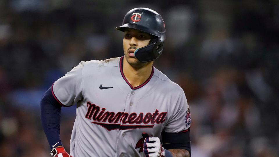 Twins shortstop Carlos Correa can also opt out of his contract this offseason and could be an option if Xander Bogaerts moves on.