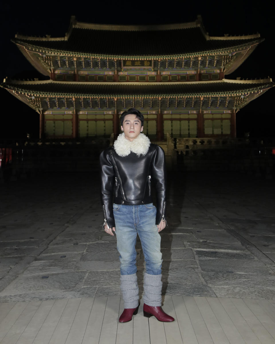 Son Tung attended Gucci's Cruise 2024 show in Seoul on 16th May 2023. (PHOTO: Gucci)