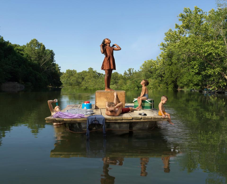 Springfield photographer Julie Blackmon's photograph, "Flatboat" has been acquired by the National Gallery of Art in Washington D.C. for its permanent collection.