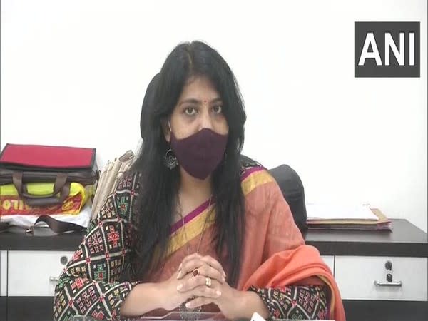 Vadodara District Collector Shalini Agrawal speaks to ANI on Saturday. [Photo/ANI]