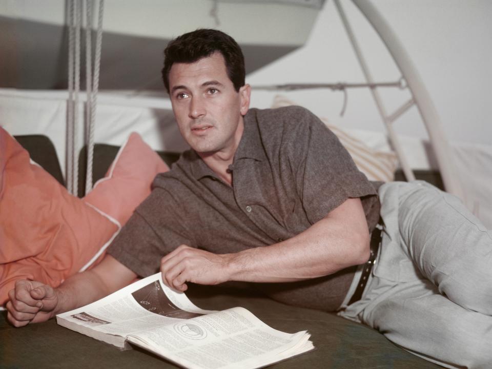 Rock Hudson circa 1955.