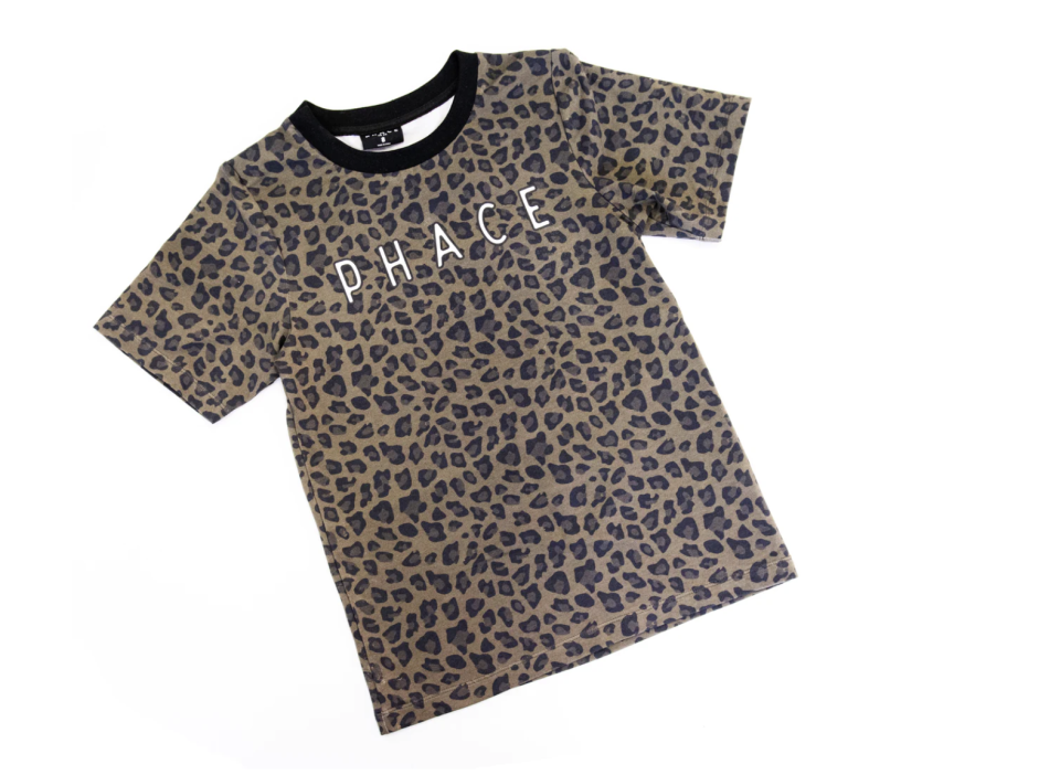 Leopard print T-shirt