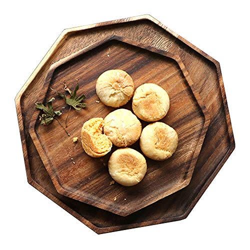 50) Acacia Wooden Serving Trays