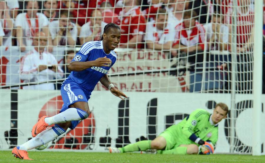 PLATZ 10 - DIDIER DROGBA (FC Chelsea): 164 Tore zwischen 2004 und 2012, sowie zwischen 2014 und 2015