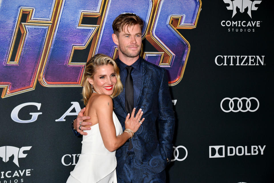 The ussually glam couple swapped black tie for white apron. Photo: Getty Images