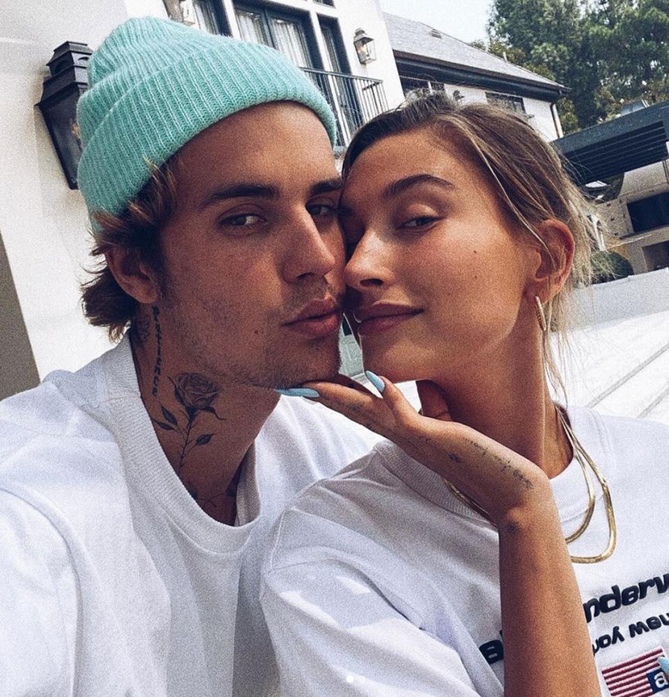 Justin Bieber And Hailey Baldwin Celebrate Year Wedding Anniversary You Make Me A Better Man