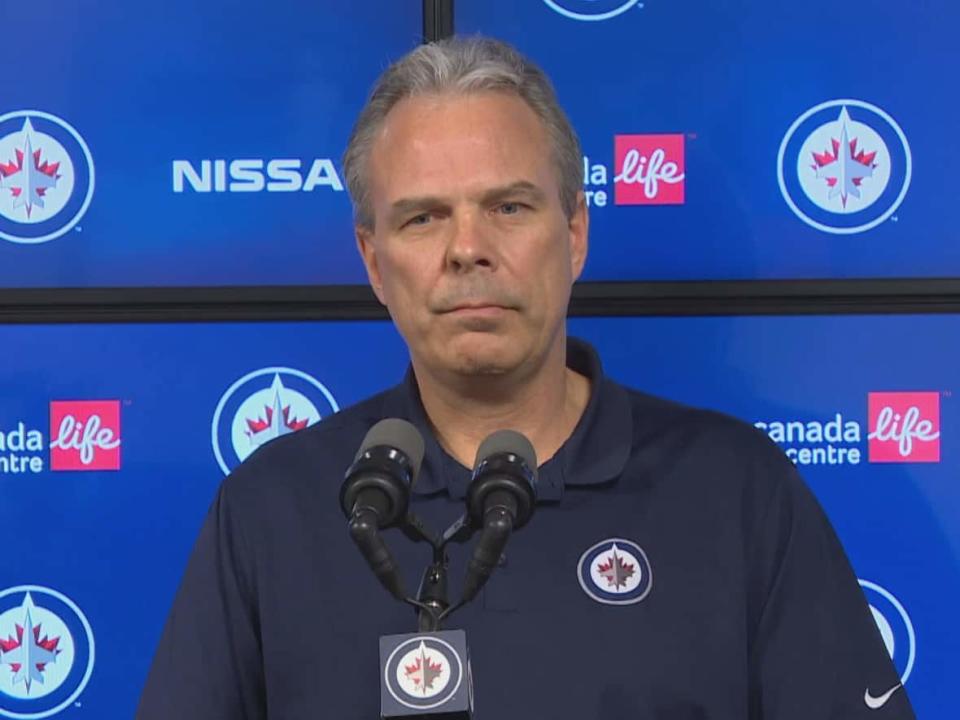 Winnipeg Jets' GM Kevin Cheveldayoff confirmed Monday that his contract has been extended with the team.  (CBC - image credit)