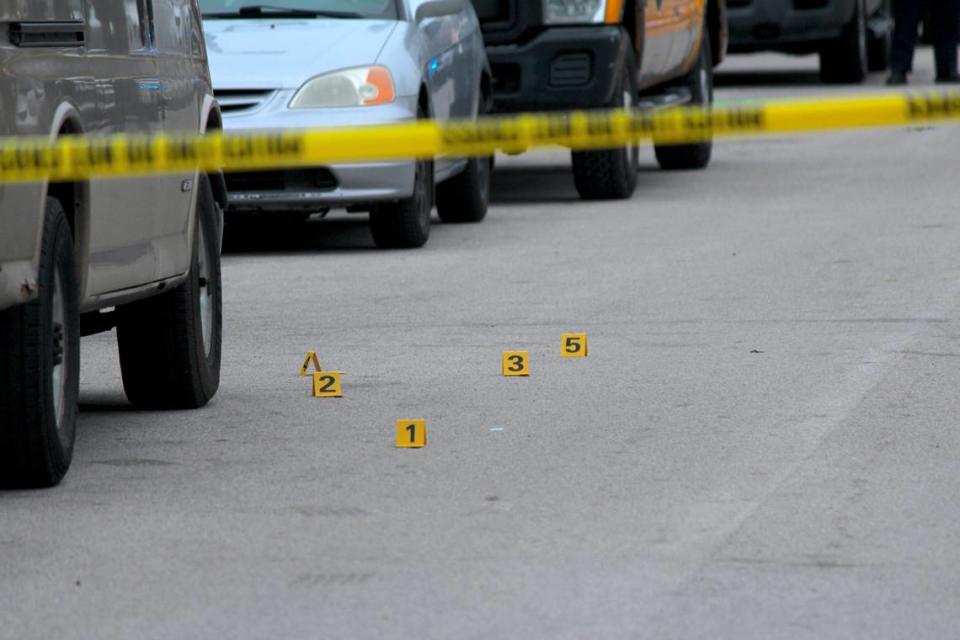 One person was shot and killed on the 2400 block of Rockaway Place in the Masterson Station neighborhood of Lexington, Ky. on March 8, 2024. Chris Leach/cleach@herald-leader.com