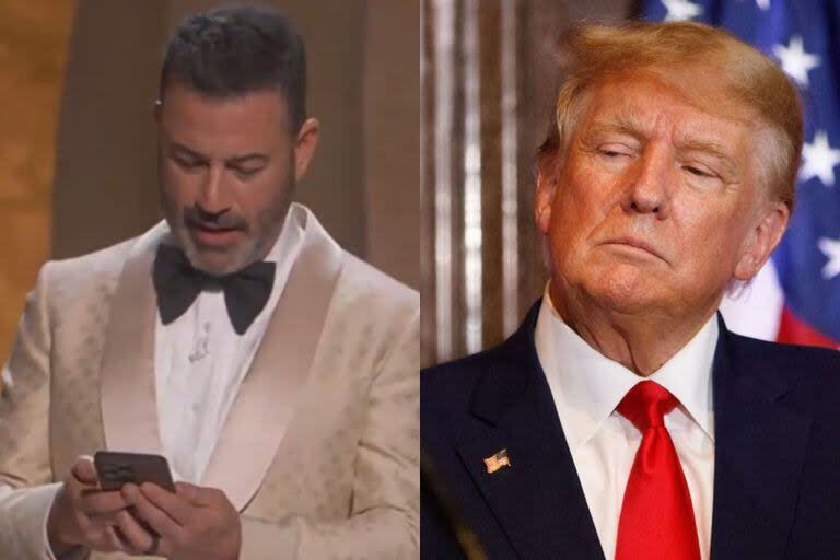 Jimmy Kimmel y la dura respuesta a Donald Trump en los Oscar 2024