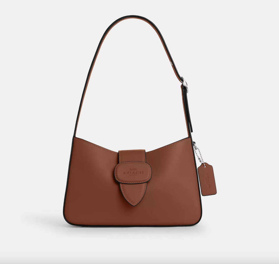 Eliza Shoulder Bag with Leather Covered Closure (Photo via Coach Outlet)