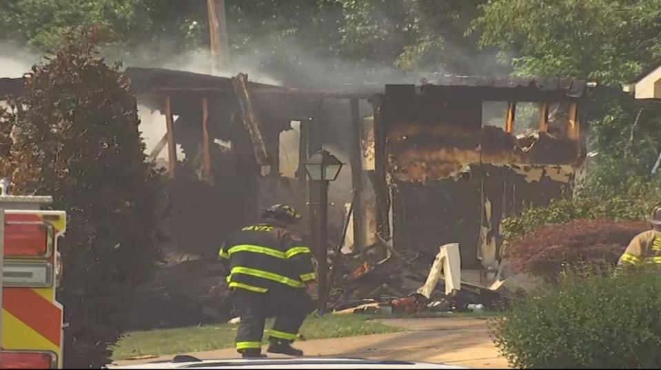 House leveled in explosion in Plum Borough; several other homes damaged