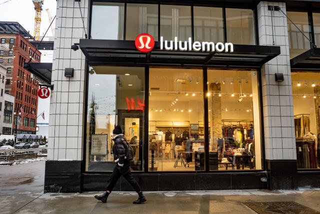 Lululemon athletica storefront store hi-res stock photography and