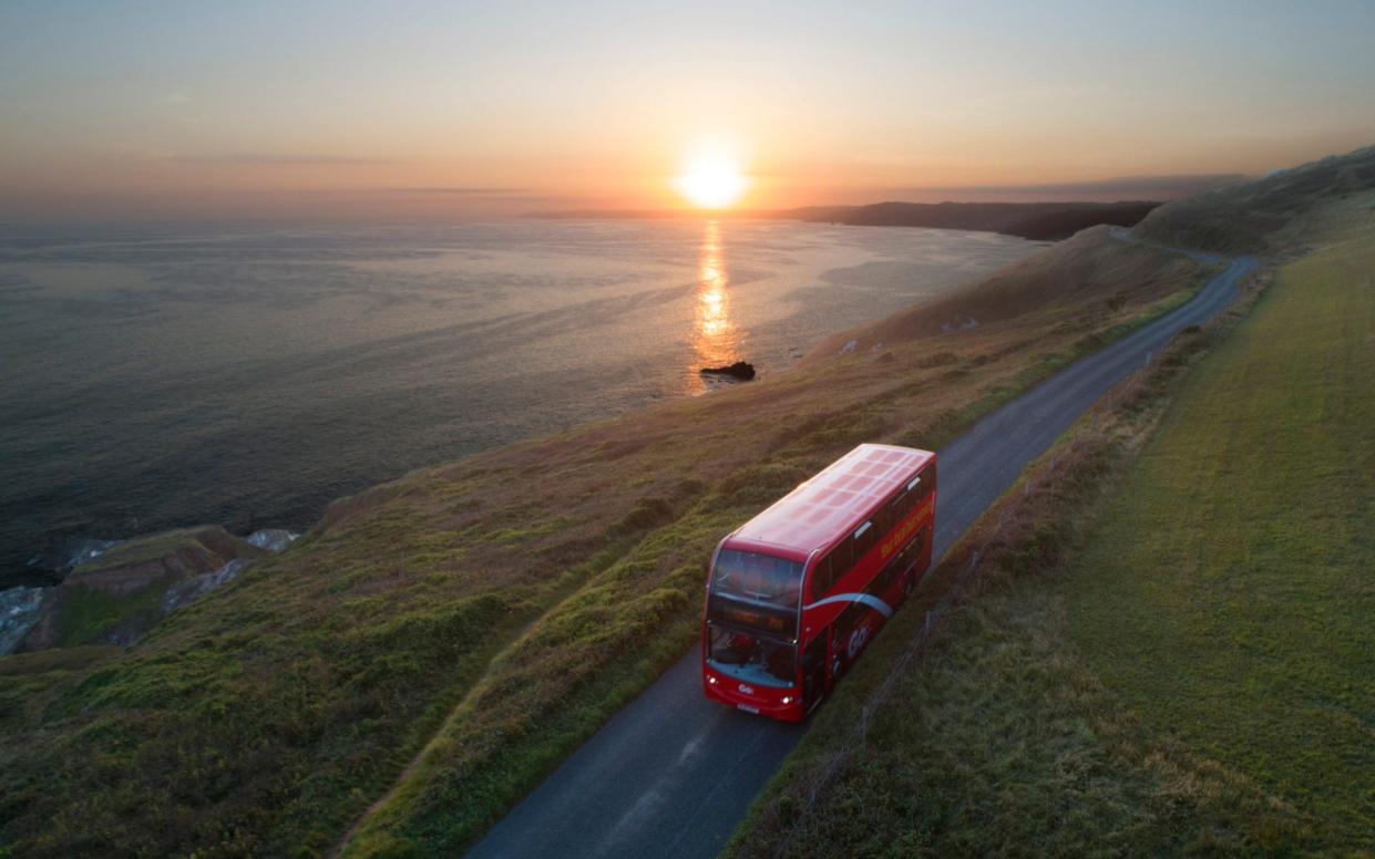 Cornwall bus route UK scenic coast - Getty/Getty