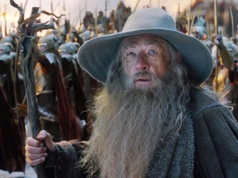 Bernard Hill also said Peter Jackson’s ‘Hobbit’ trilogy was stretched too thin (New Line Cinema)
