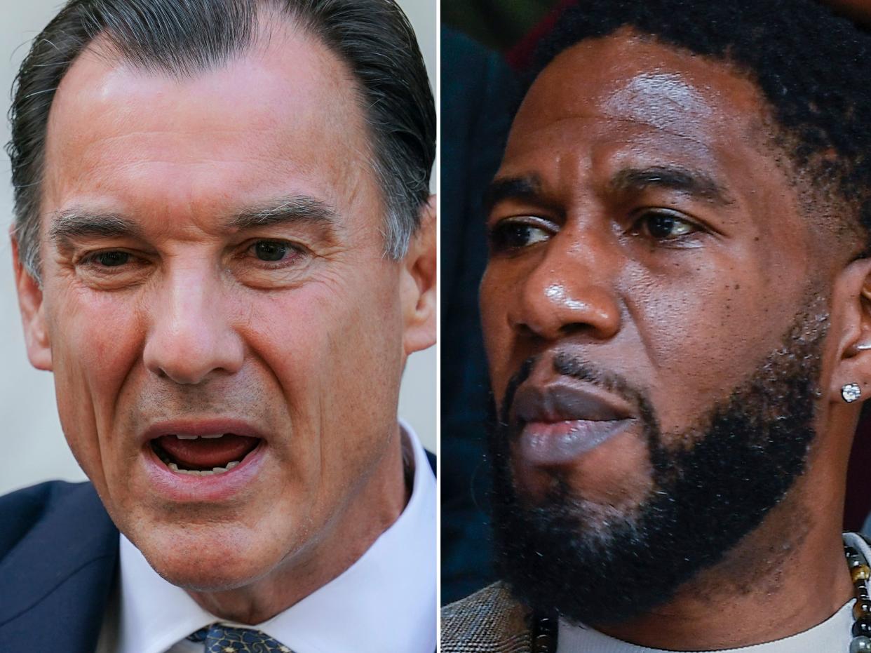 Rep. Tom Suozzi and Jumaane Williams