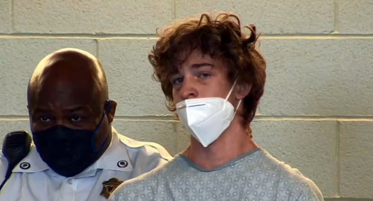 Jack Callahan, 22, is accused of drowning in his father in an apparent exorcism   (WHDH)