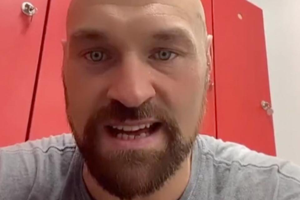 Tyson Fury has run out of patience with Dillian Whyte and Anthony Joshua  (Twitter/@Tyson_Fury)