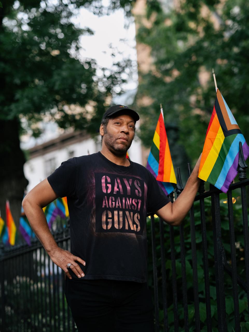 Jay W. Walker, one of the founding members of Gays Against Guns.