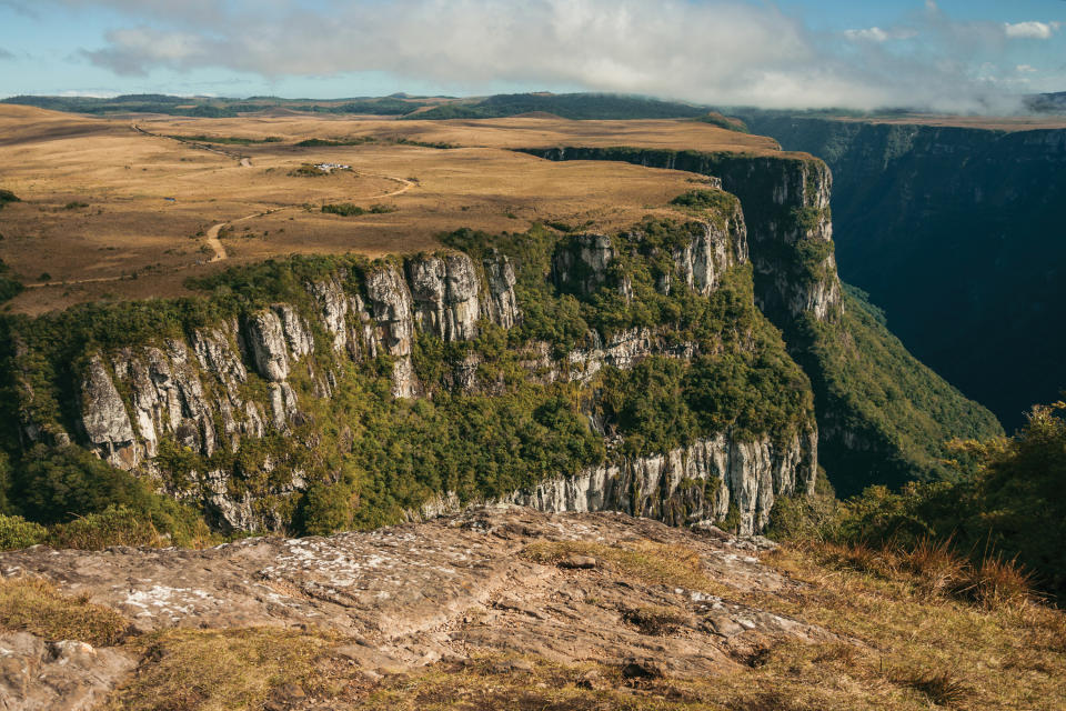 A cliffside