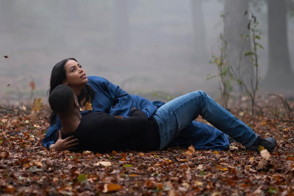 Michael B. Jordan plays a Navy SEAL, mourning his slain wife (Lauren London) in "Without Remorse."